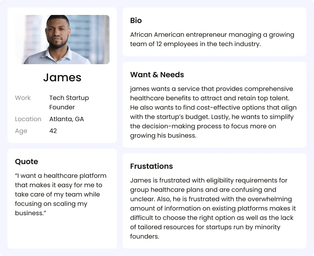 Bridging Health Equity — Personas & Journey Maps (2 of 2)