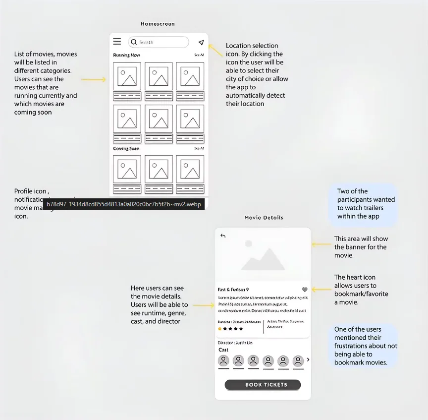 Cinematica — Design Process (3 of 3)