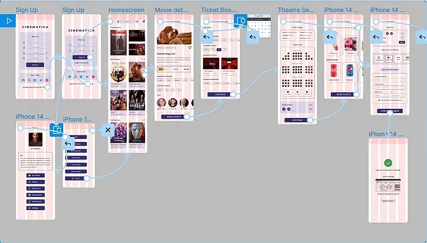 Cinematica — High-Fidelity Prototype