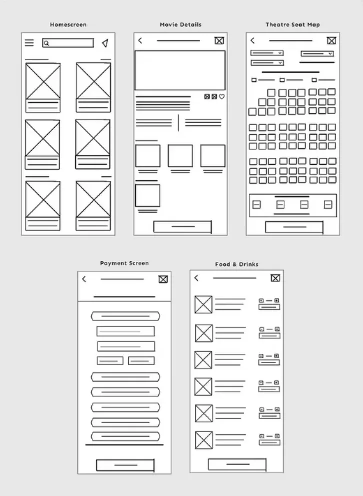 Cinematica — Design Process (1 of 3)