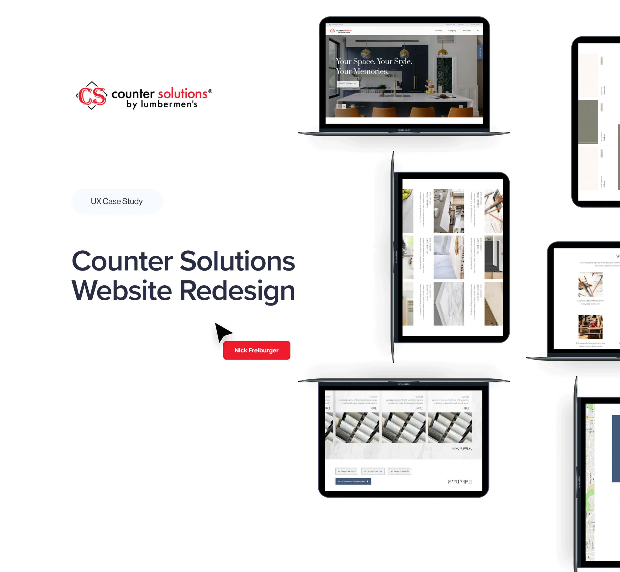 Counter Solutions Website Redesign