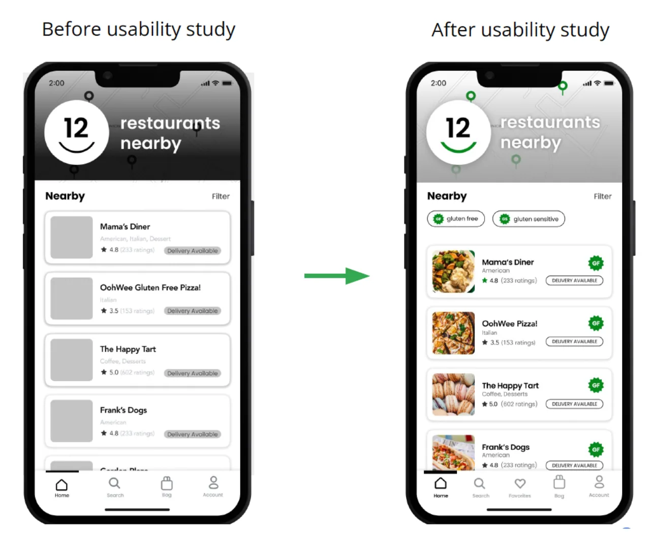 OhYum! — Mockups (1 of 2)
