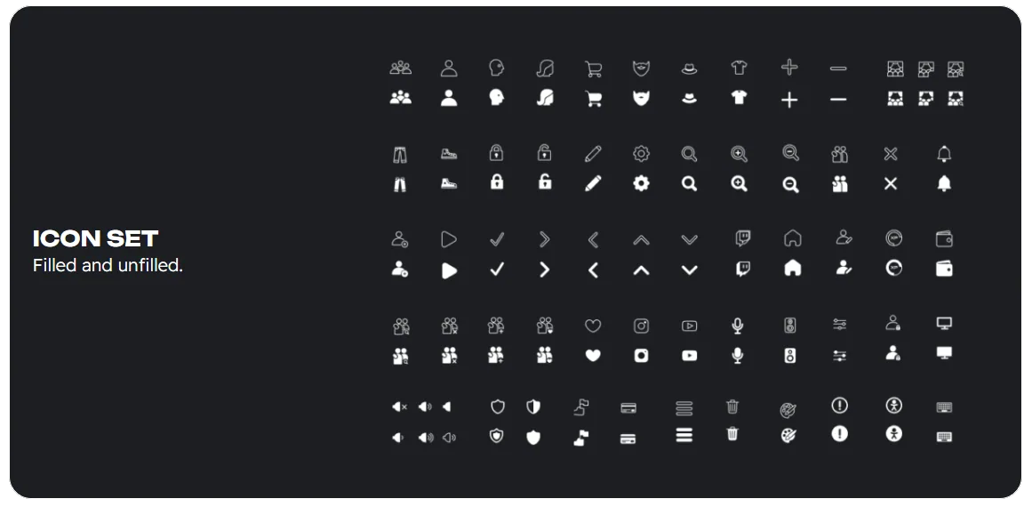 The Net VR — Design System (3 of 4)
